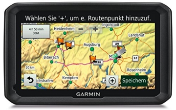 Garmin dezl 570LMT-D LKW Navigationsgerät (lebenslange Kartenupdates, DAB+, LKW-spezifisches Routing, 12,7cm (5 Zoll) Touch-Glasdisplay) - 