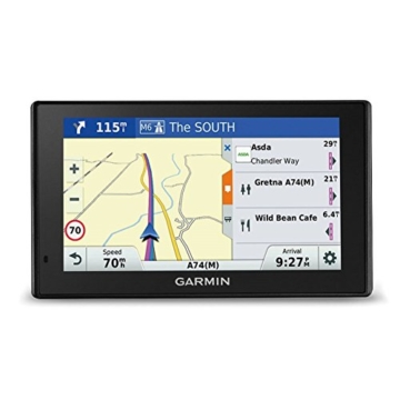 Garmin DriveSmart 51 LMT-S EU Navigationsgerät - Europa Karte, lebenslang Kartenupdates & Verkehrsinfos, Smart Notifications, 5 Zoll (12,7cm) Touchdisplay - 