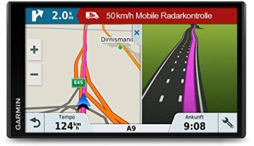 Garmin DriveSmart 61 LMT-D EU Navigationsgerät  (17,65 cm (6,95 Zoll) rahmenloses Touchdisplay, Europa (Traffic via DAB+ oder Smartphone Link)  lebenslang Kartenupdates & Verkehrsinfos, Smart Notifications) - 